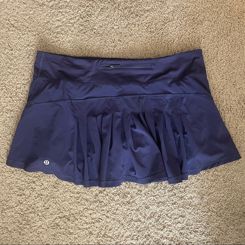 Lululemon Skort size 12 navy blue